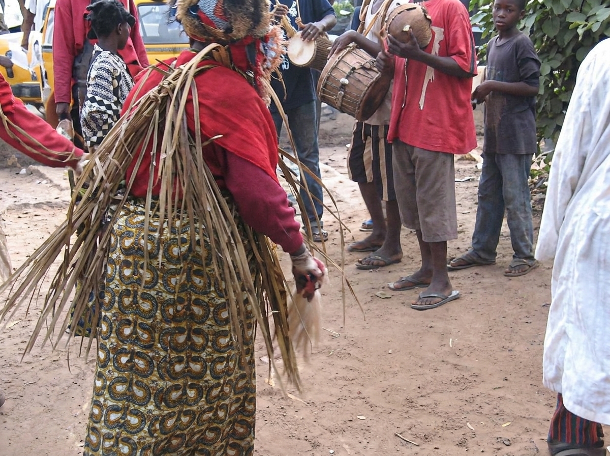 Obinrin Ojowu procession marking the planting season